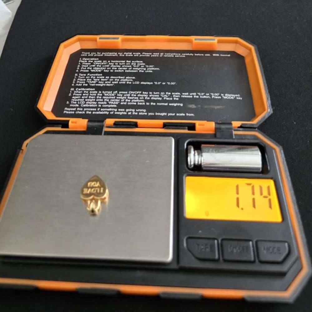 I LOVE YOU pendant - Picture 3 of 16